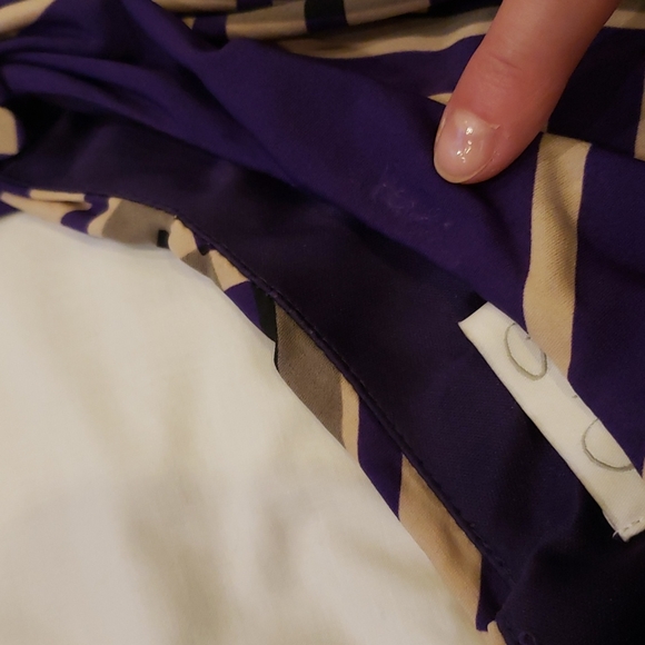 Jessica Simpson Purple,Tan & Black Dress size:M - Picture 15 of 15